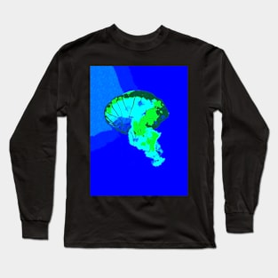 Green Ocean Drifter Long Sleeve T-Shirt